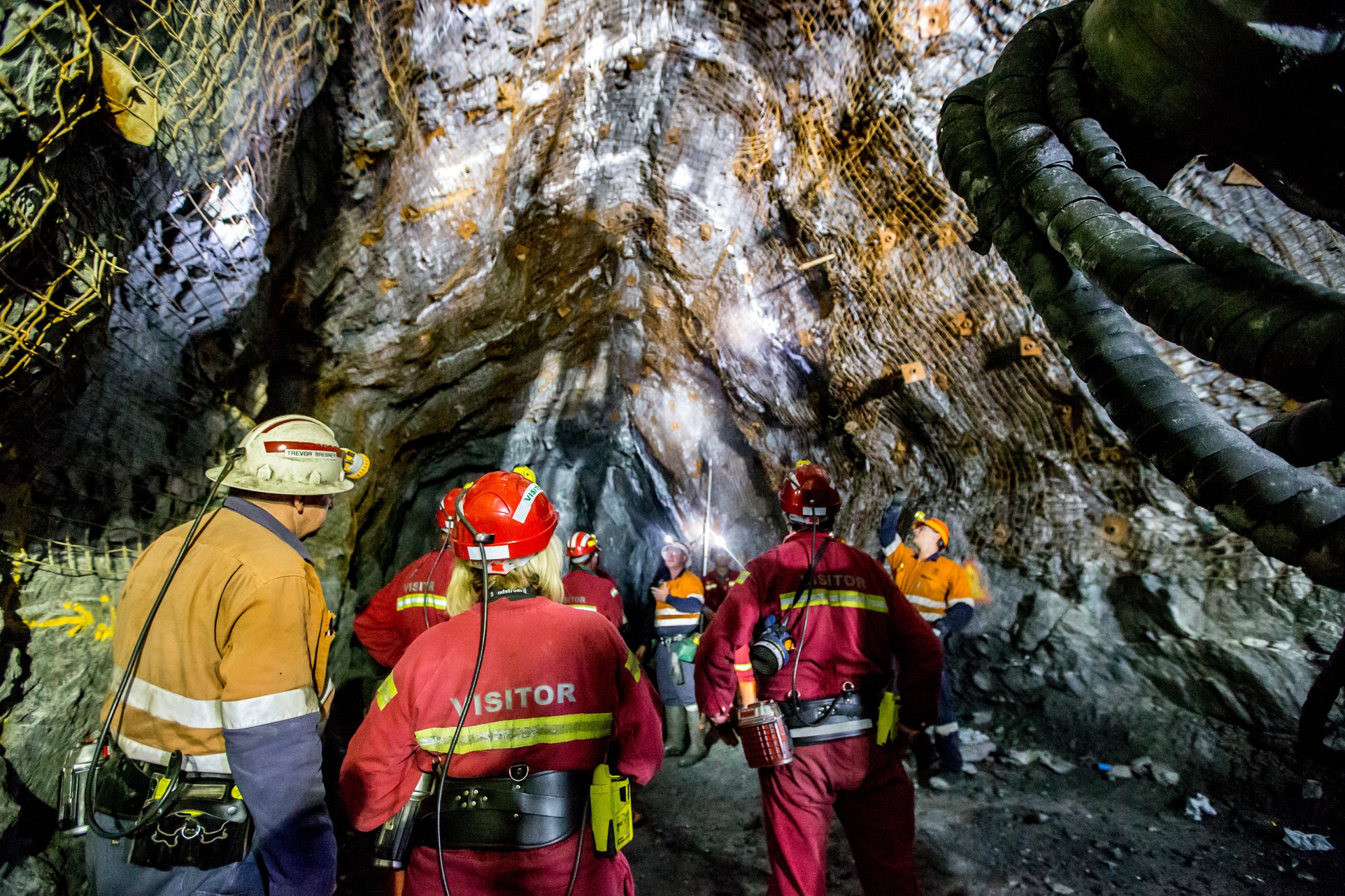 Glencore underground mine